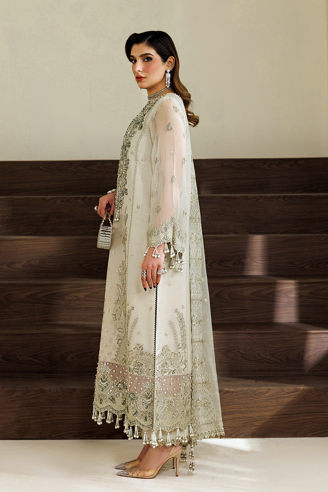 Alizeh Aymal Embroidered Chiffon AF-BHM-4074-Navya