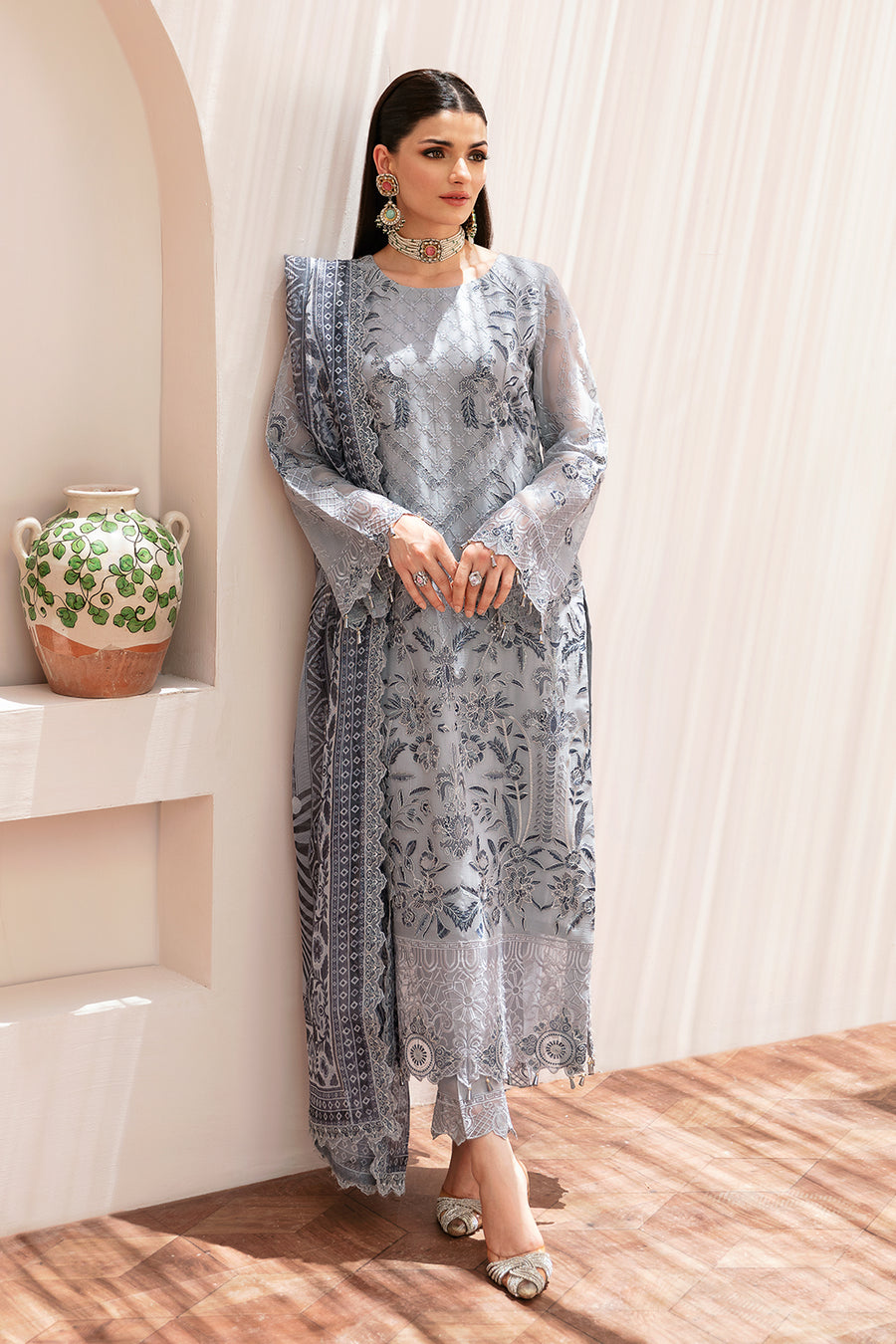 Ramsha Chiffon dress