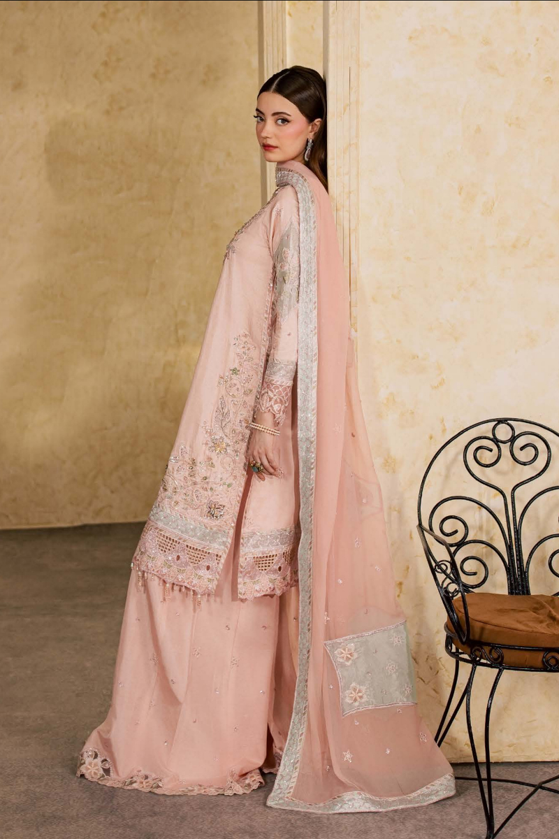 Heirloom Edit-I By Maryum And Maria Luxury Unstitched Collection (PASTEL REVERIE MSU 6936)