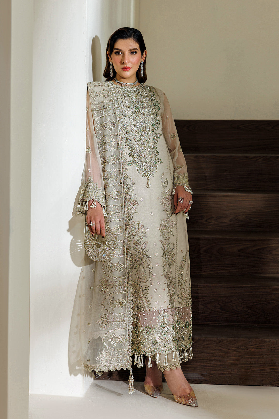 Alizeh Aymal Embroidered Chiffon AF-BHM-4074-Navya