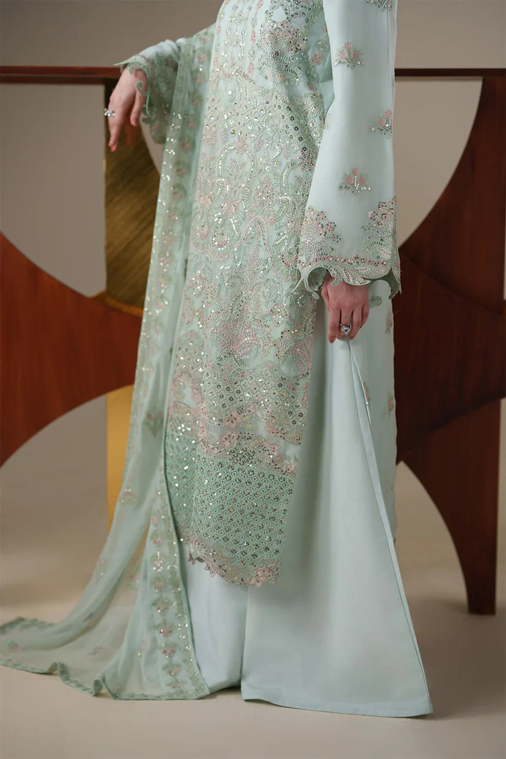 Nouvelle Luxury Chiffon collection 26' By Emaan Adeel( ORLA)