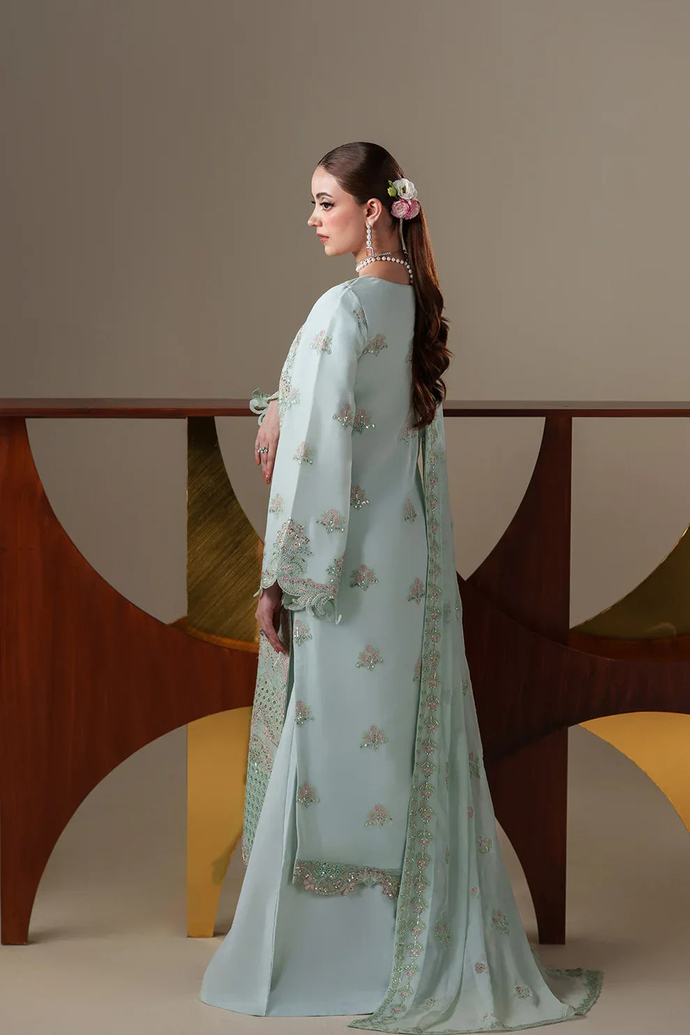 Nouvelle Luxury Chiffon collection 26' By Emaan Adeel( ORLA)