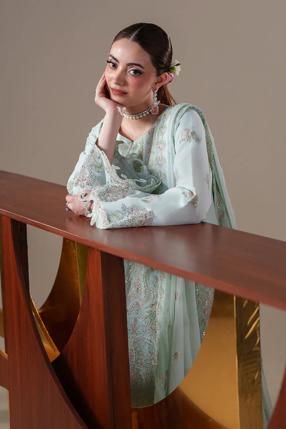 Nouvelle Luxury Chiffon collection 26' By Emaan Adeel( ORLA)