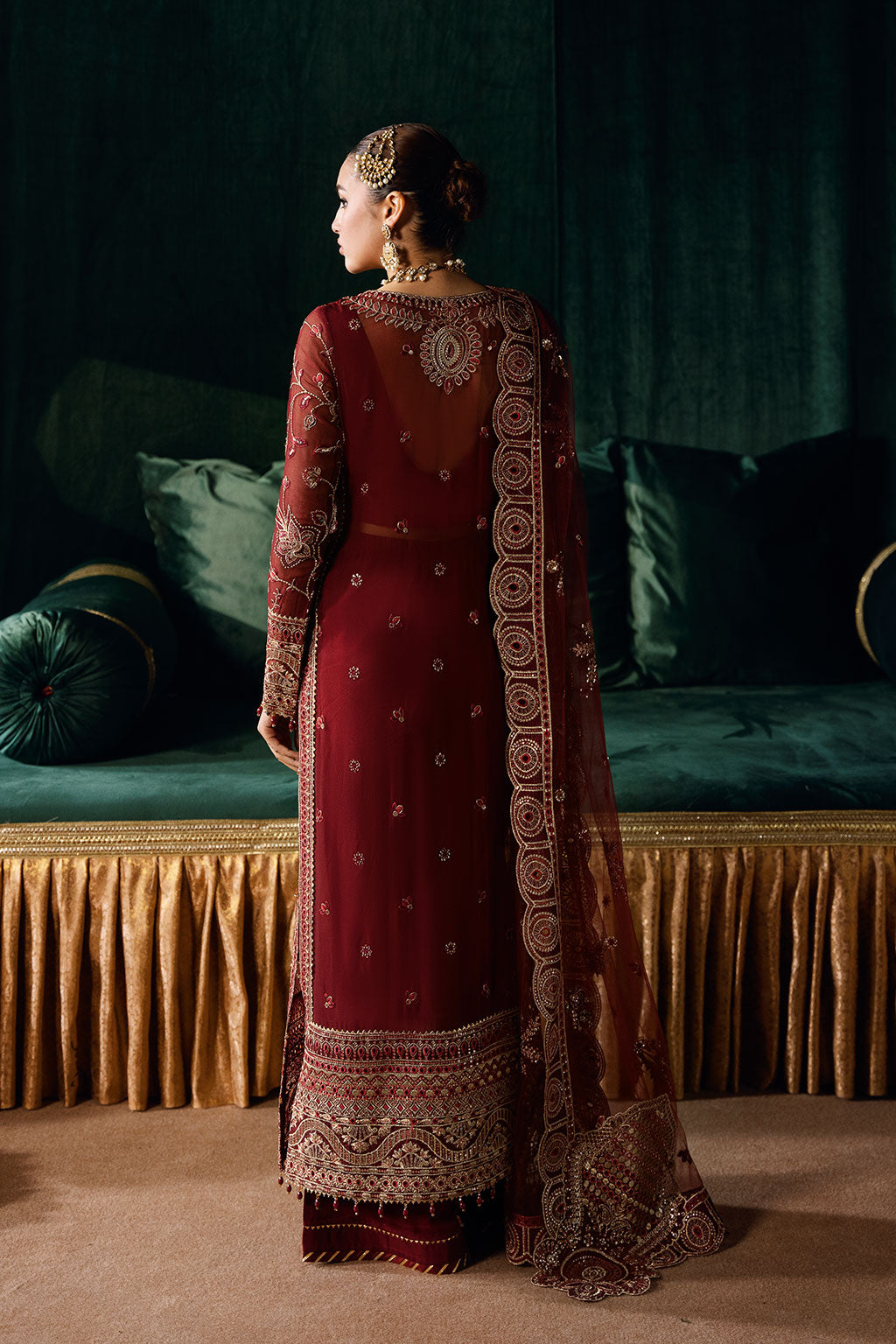 Dastak By Ramsha Premium Chiffon (Q-203)