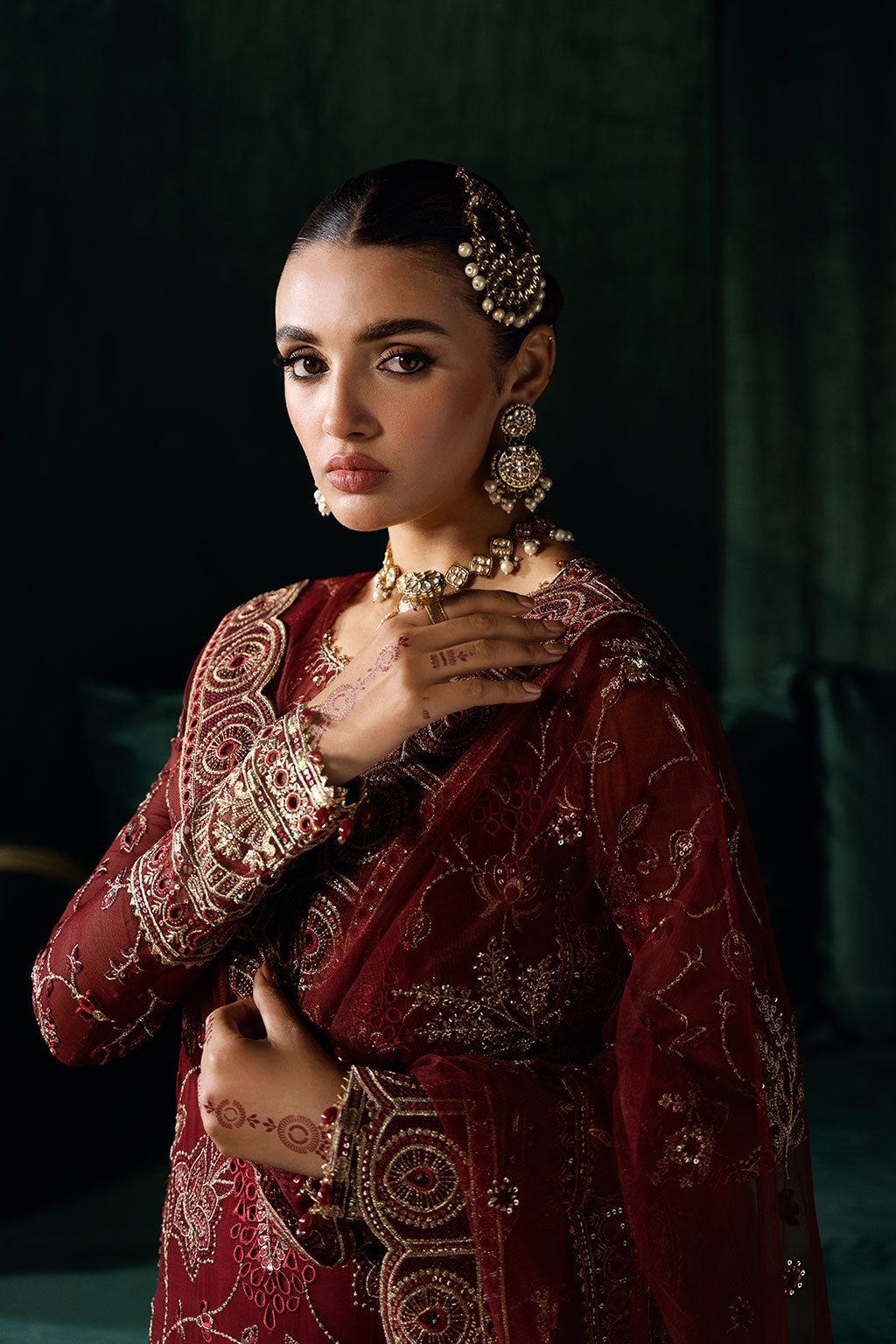 Dastak By Ramsha Premium Chiffon (Q-203)