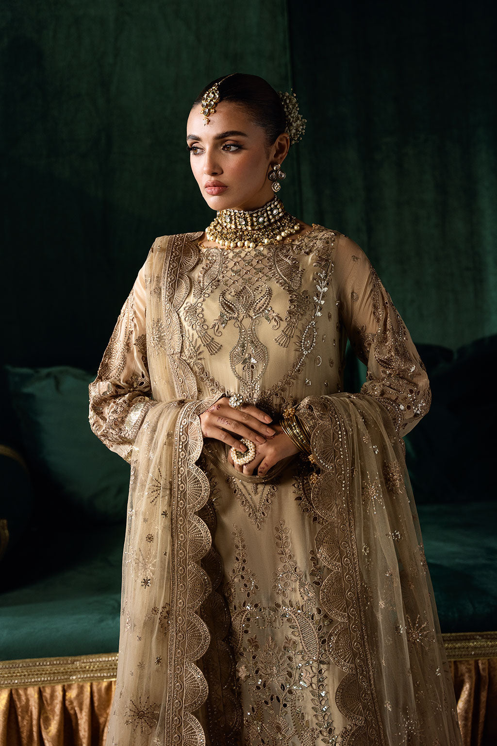Dastak By Ramsha Premium Chiffon (Q-207)