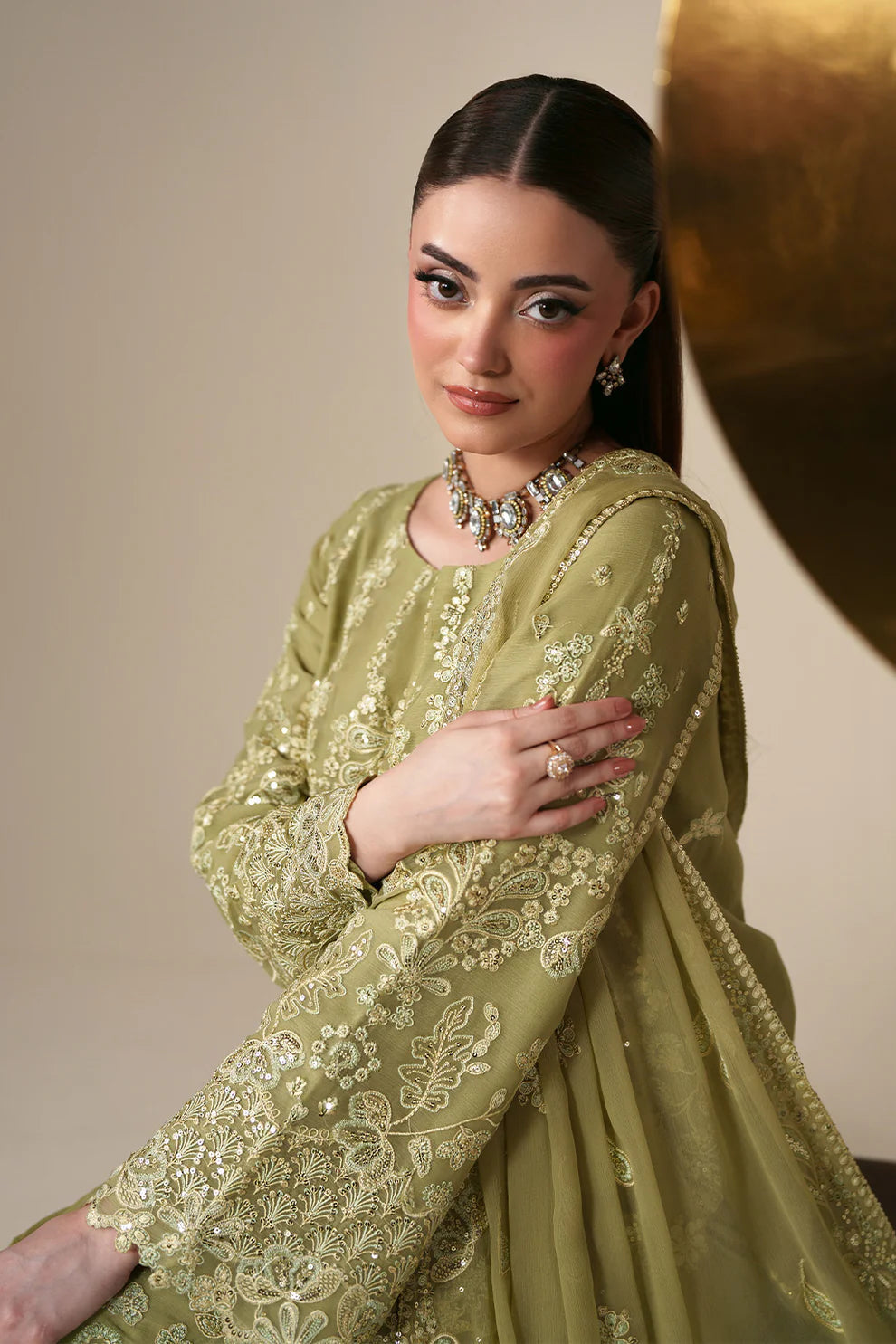 Nouvelle Luxury Chiffon collection 26' By Emaan Adeel ( NOLA)