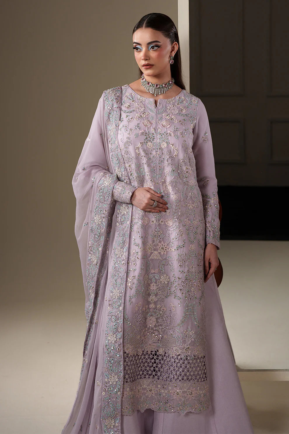 Nouvelle Luxury Chiffon collection 26' By Emaan Adeel ( MIRA)