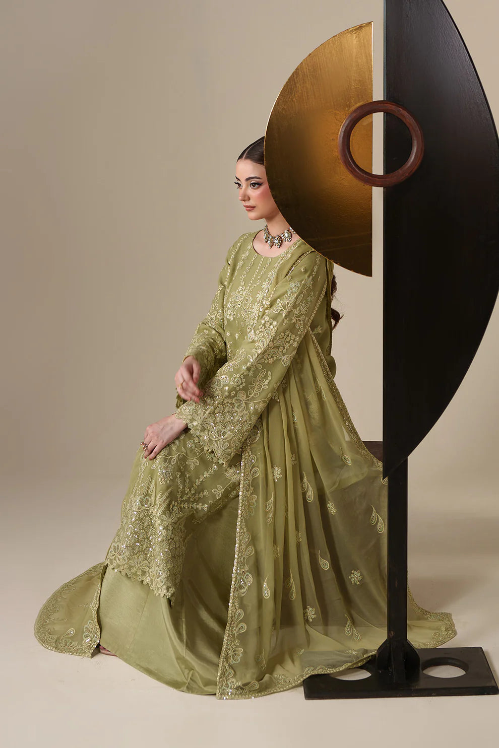 Nouvelle Luxury Chiffon collection 26' By Emaan Adeel ( NOLA)