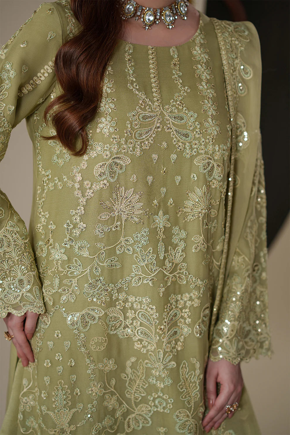 Nouvelle Luxury Chiffon collection 26' By Emaan Adeel ( NOLA)