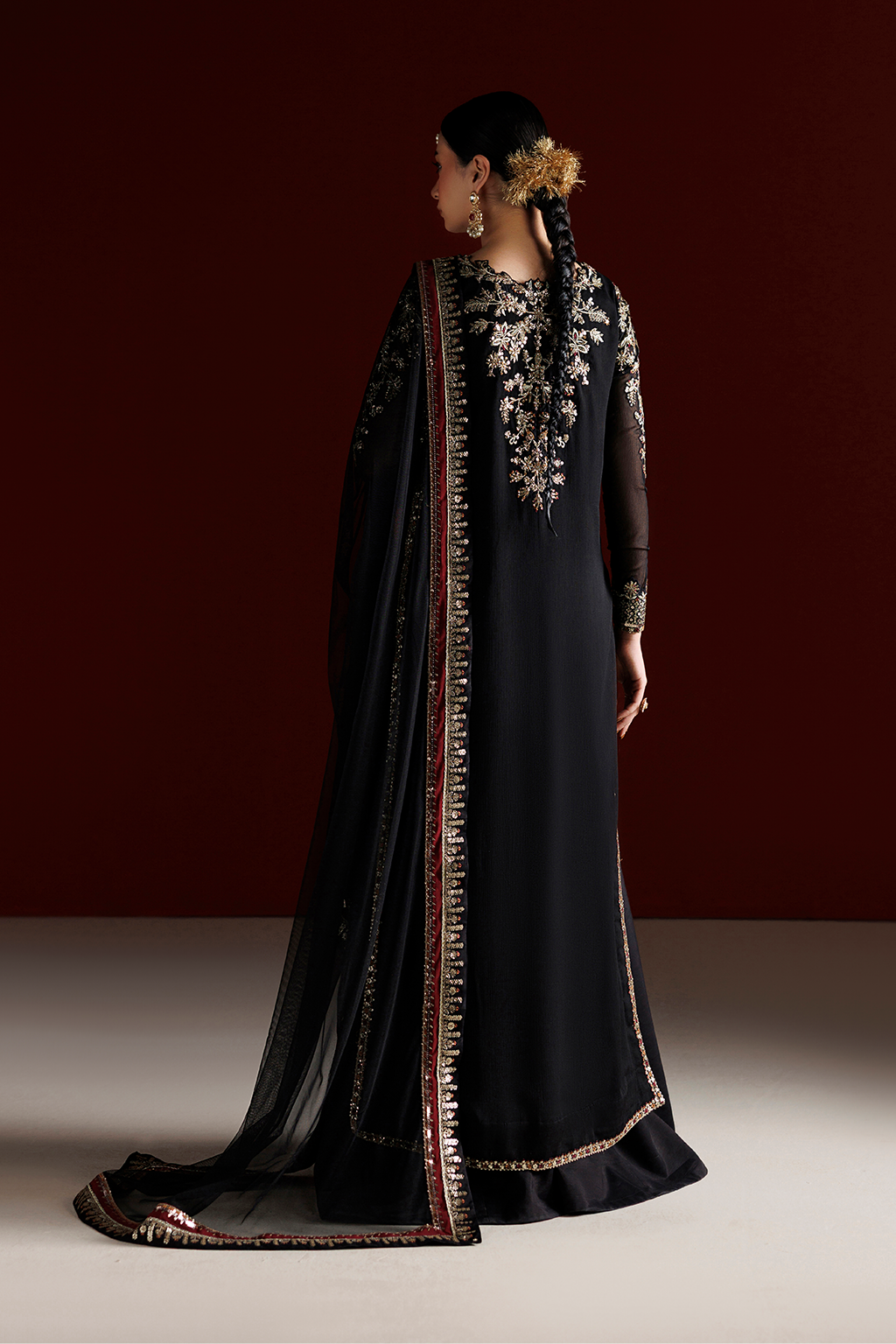 CC-107 Embroidered Chiffon BY IZNIK