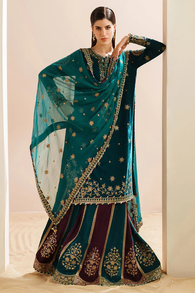 Embroidered Velvet Formal By Jazmin (VVF D-8)
