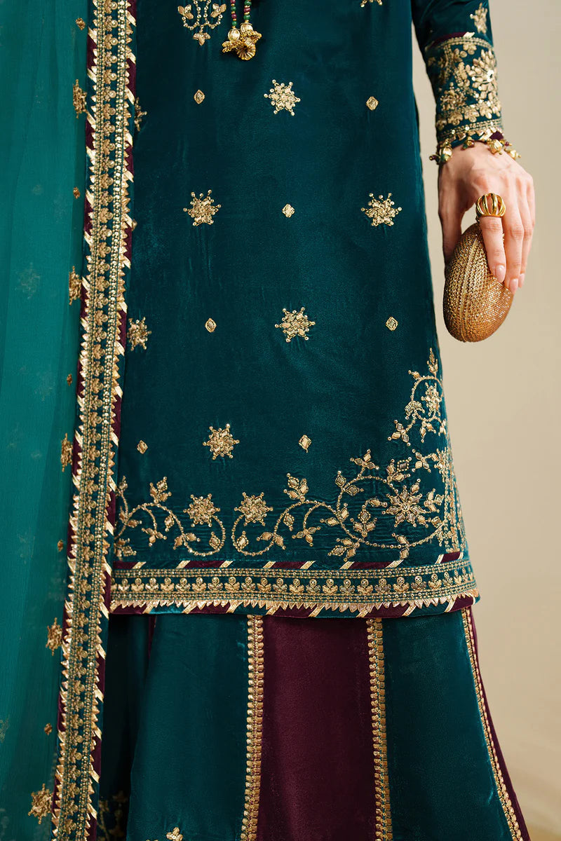 Embroidered Velvet Formal By Jazmin (VVF D-8)