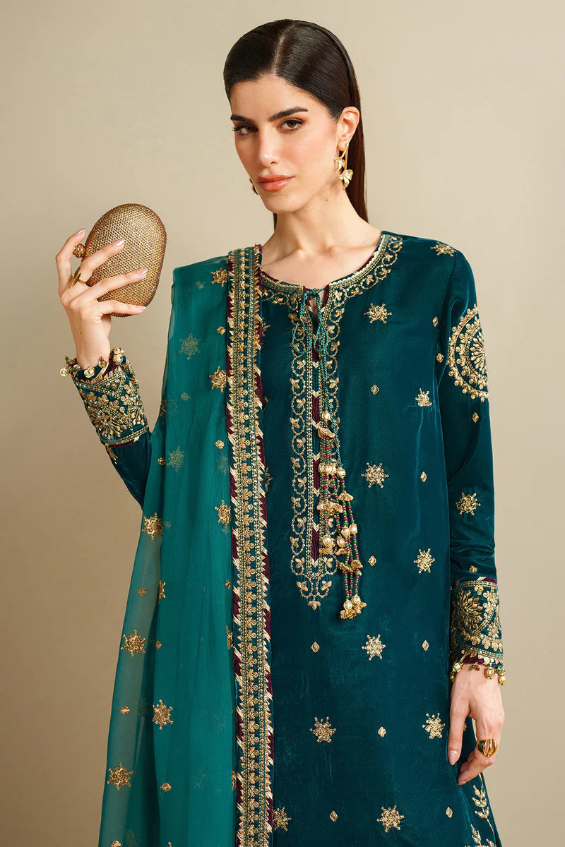 Embroidered Velvet Formal By Jazmin (VVF D-8)