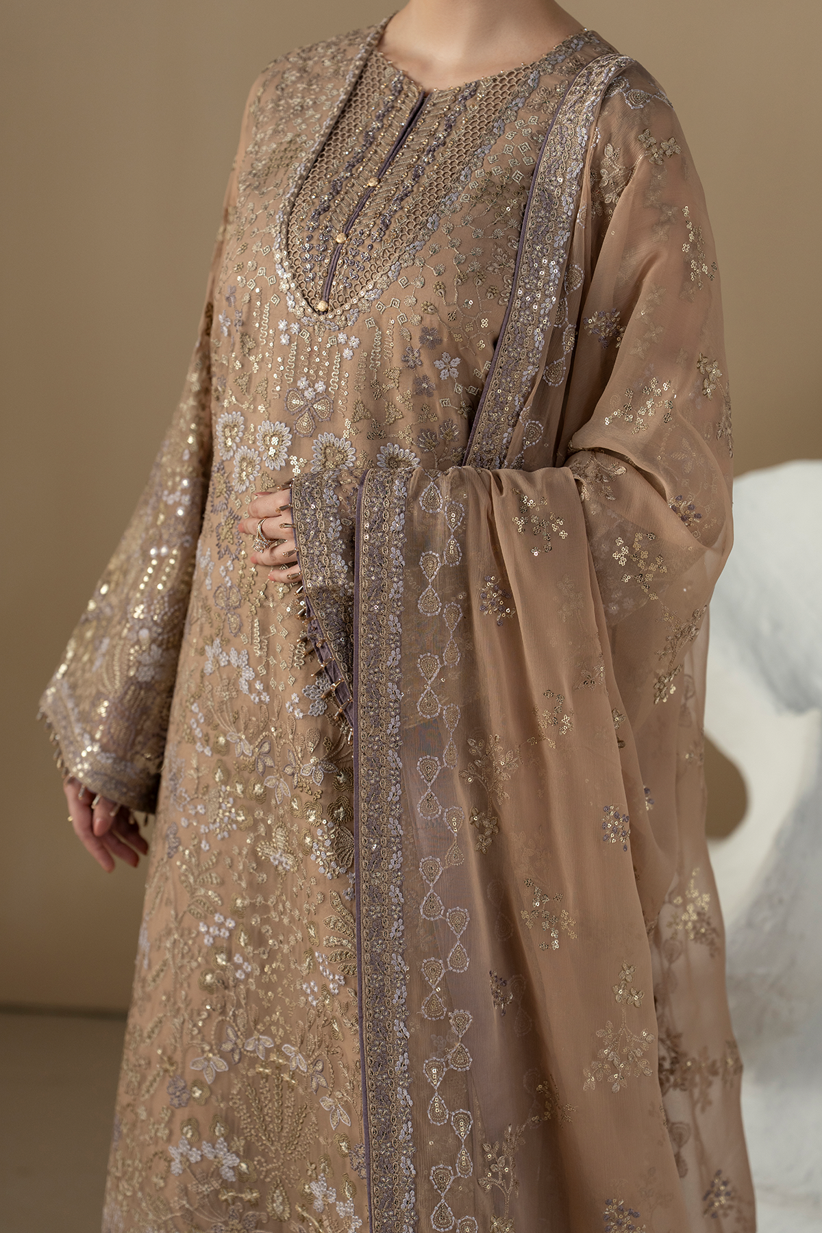 Mauve Taupe LAVISH PURKASHISH