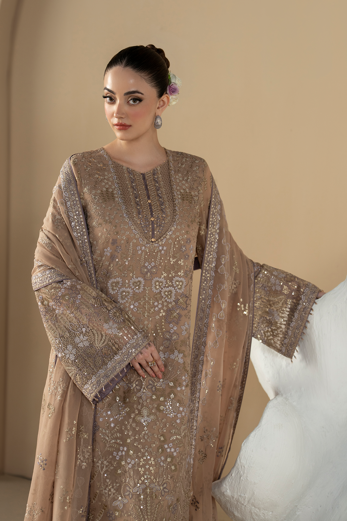 Mauve Taupe LAVISH PURKASHISH