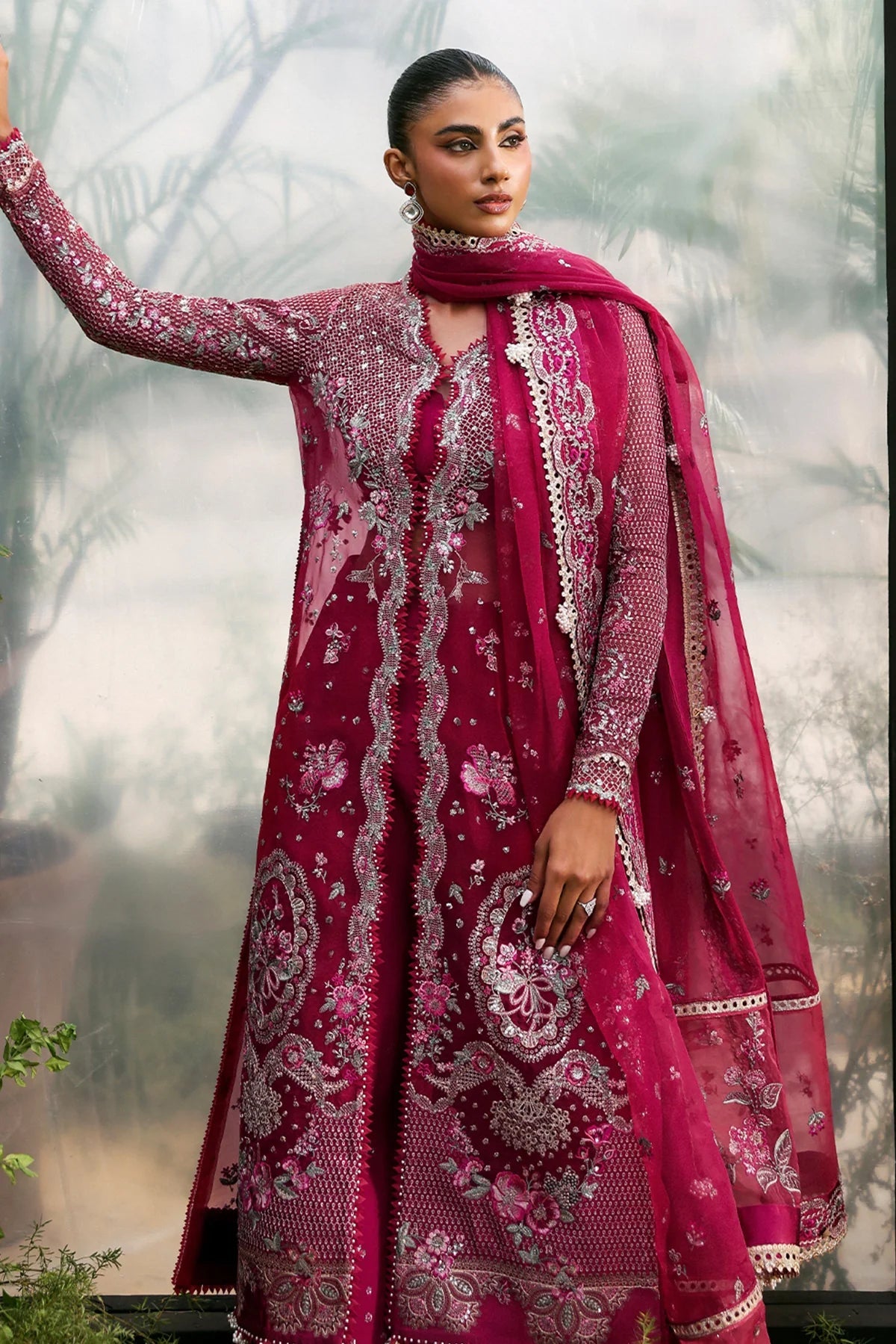 La Fuchsia Festive`25 by Afrozeh ROWAN
