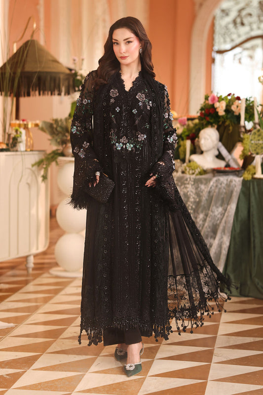 3 Piece Embroidered Chiffon Suit by Maria.B