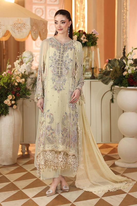 3 Piece Embroidered Chiffon Suit by Maria.B