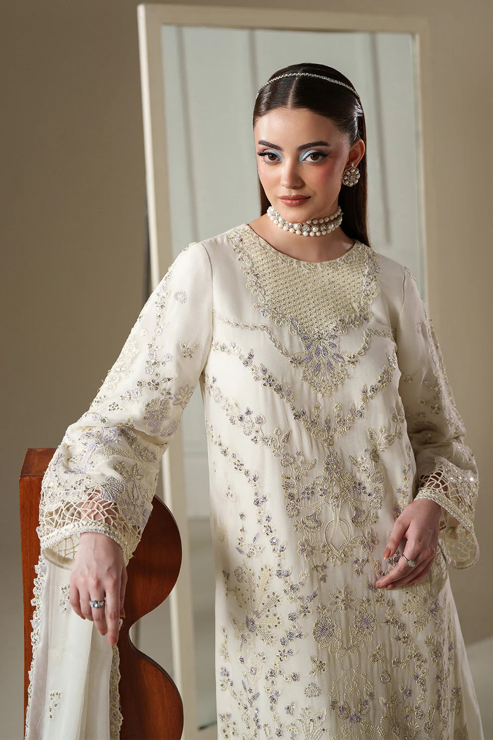 Nouvelle Luxury Chiffon collection 26' By Emaan Adeel (ELOSIE)
