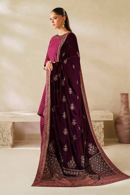 Velvet Shwal By Zarif ( VS-02 )