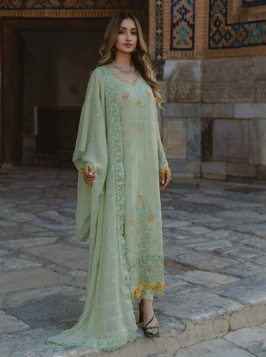 AL Kousar Festive Chiffon Collection 2026 by AHMAD EMBROIDERY (DD-01)