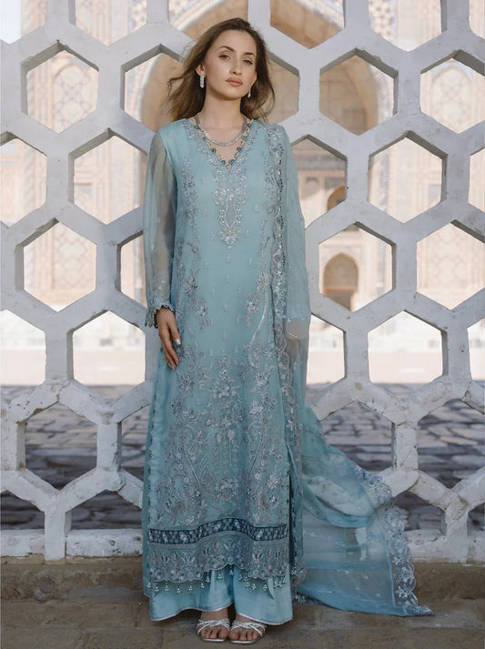 AL Kousar Festive Chiffon Collection 2026 by AHMAD EMBROIDERY (DD-05)